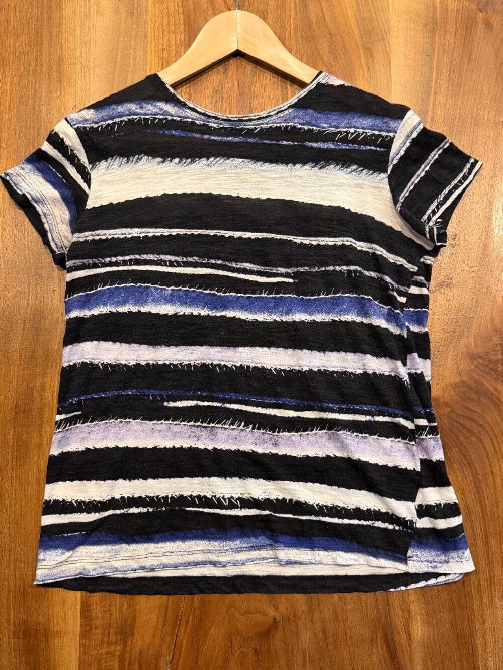 Proenza Schouler abstract stripe T shirt, XS